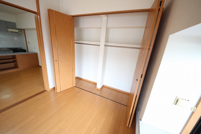 収納　クローゼットも広々