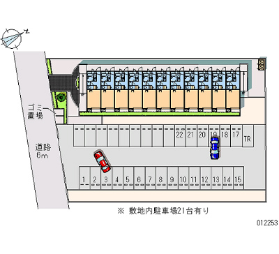 駐車場　敷地配置図