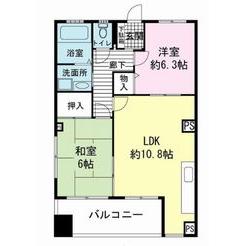 駿東郡清水町徳倉のマンションの間取り