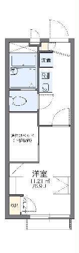 レオパレスＲIＴＡの間取り