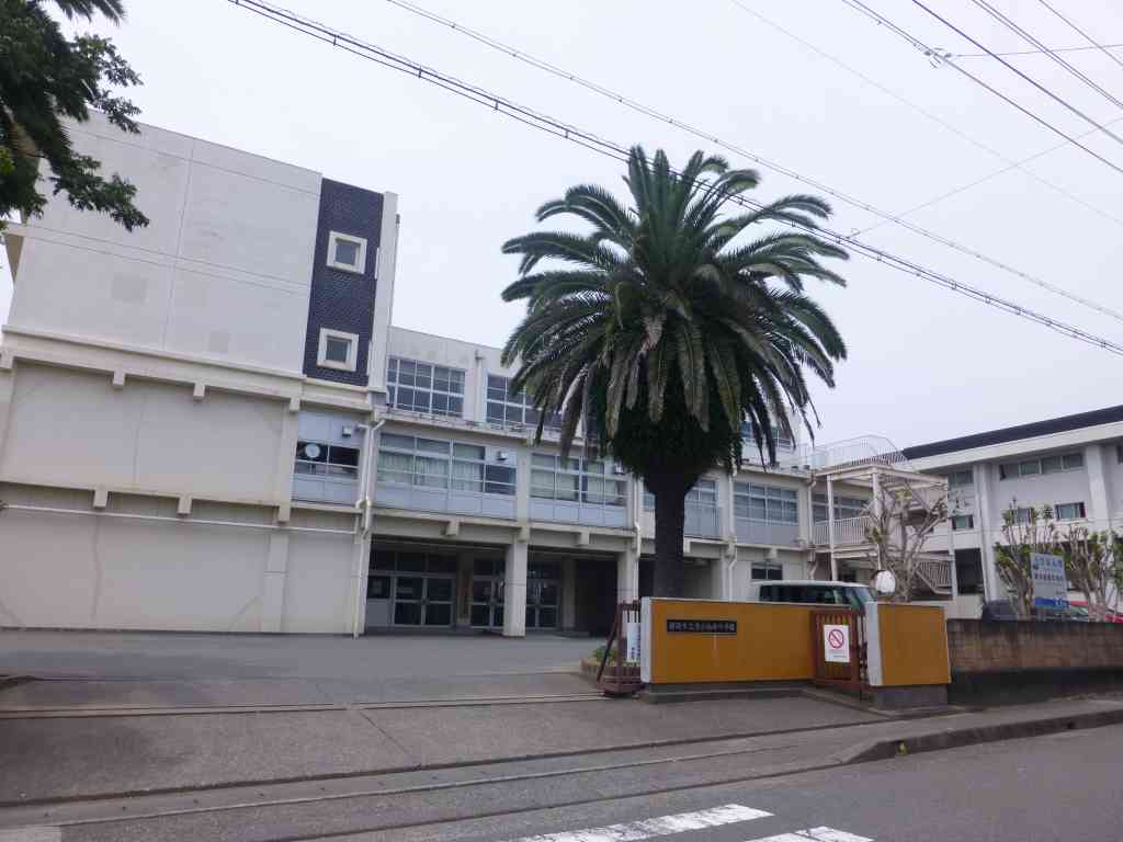 中学校　静岡市立清水袖師中学校（中学校）まで874m