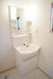 洗面設備　シャワー水栓付