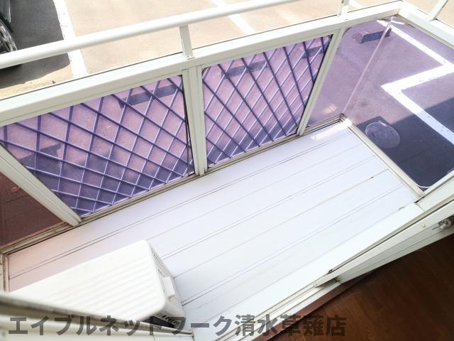 バルコニー　広々としたバルコニーです