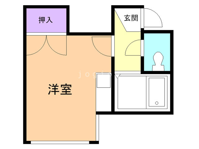 コーポ竹内の間取り