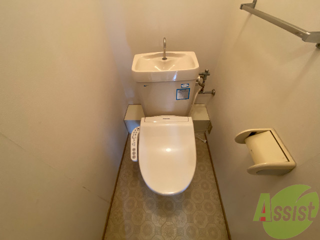 トイレ　トイレを撮影しました。清潔感にあふれています。