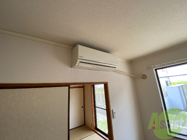 その他設備　エアコンです。暑い時も寒い時も温度調整はばっちりです。