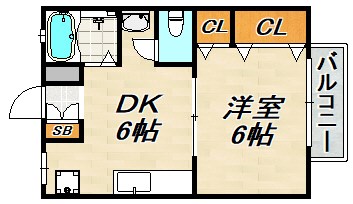 Ａスクエア桜木町の間取り