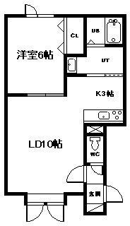 【グレージュIIの間取り】