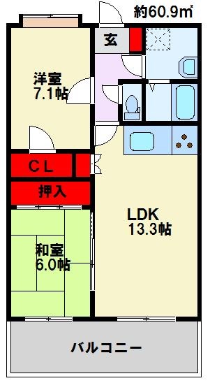 ルシオーレの間取り