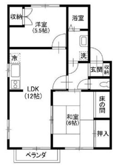 ガーデンハイムの間取り