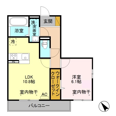 パン アンテリュールの間取り