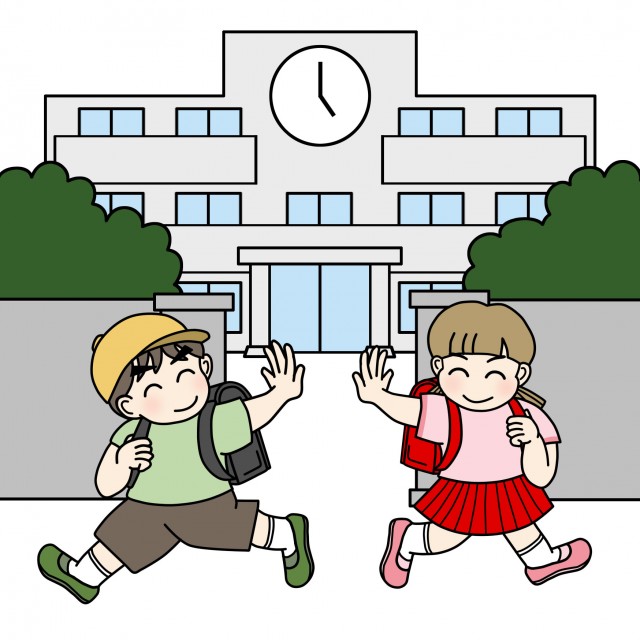 【霧島市国分野口町のアパートの小学校】