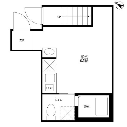 パディシャNOGATA102の間取り