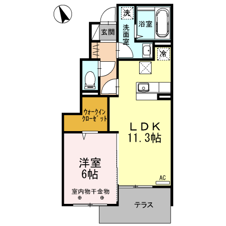 サウススクエア2番館の間取り