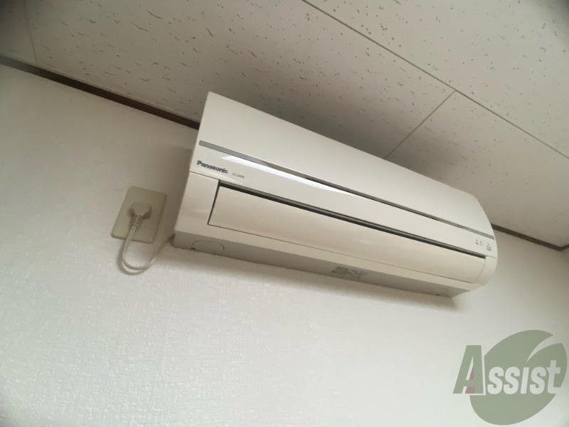 その他設備　エアコンも設置されております。毎日の暮らしが快適になりますね