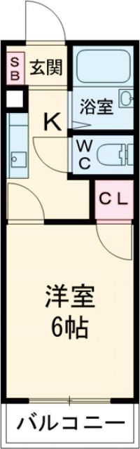 津市桜田町のマンションの間取り