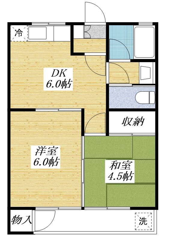 ロードパレスIの間取り