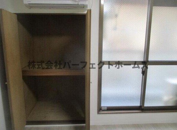 収納　収納があります