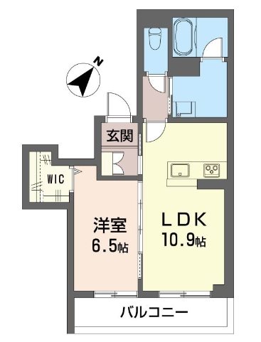 シャーメゾン北上尾の間取り