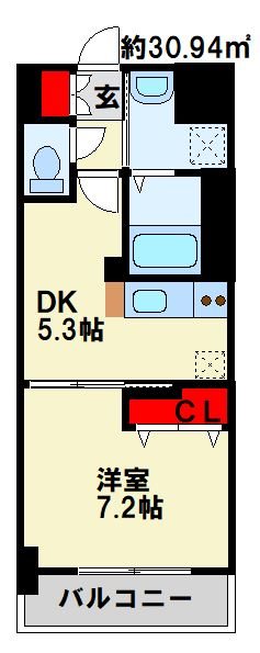 ベル・クールの間取り