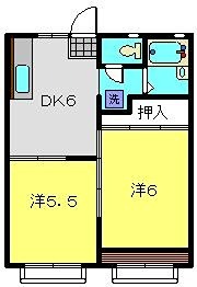 日向山ハイツの間取り