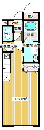 カタラーナの間取り