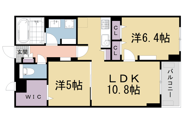 グロブナーパレス北山の間取り