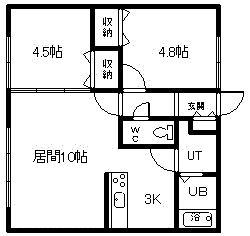 Ｋ’ｓマンションの間取り