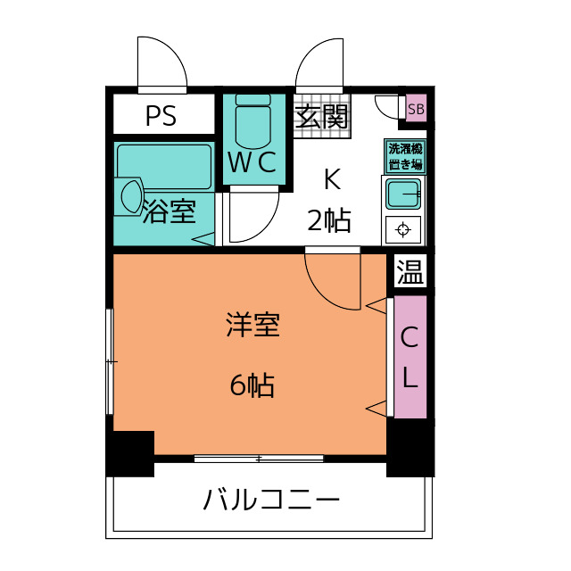 サコ　グレイスフルの間取り