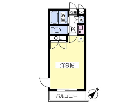 アイビス東金の間取り