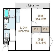 M・Celest柏原今町の間取り