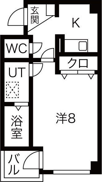 アリュールの間取り