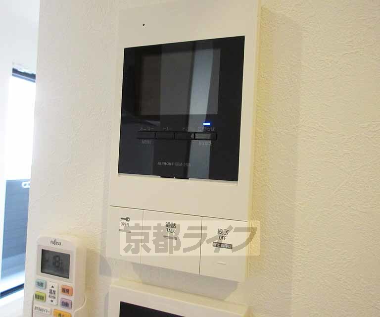 セキュリティ　モニター付きで安心・