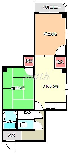 ゴールドマンションIIの間取り