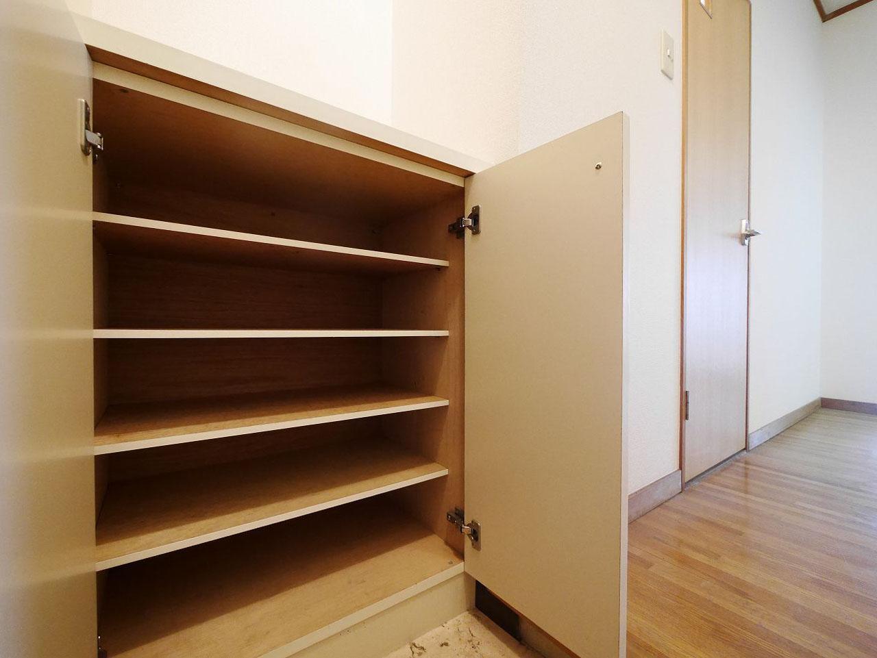 その他　シューズボックスのおかげで玄関がいつも片付きます