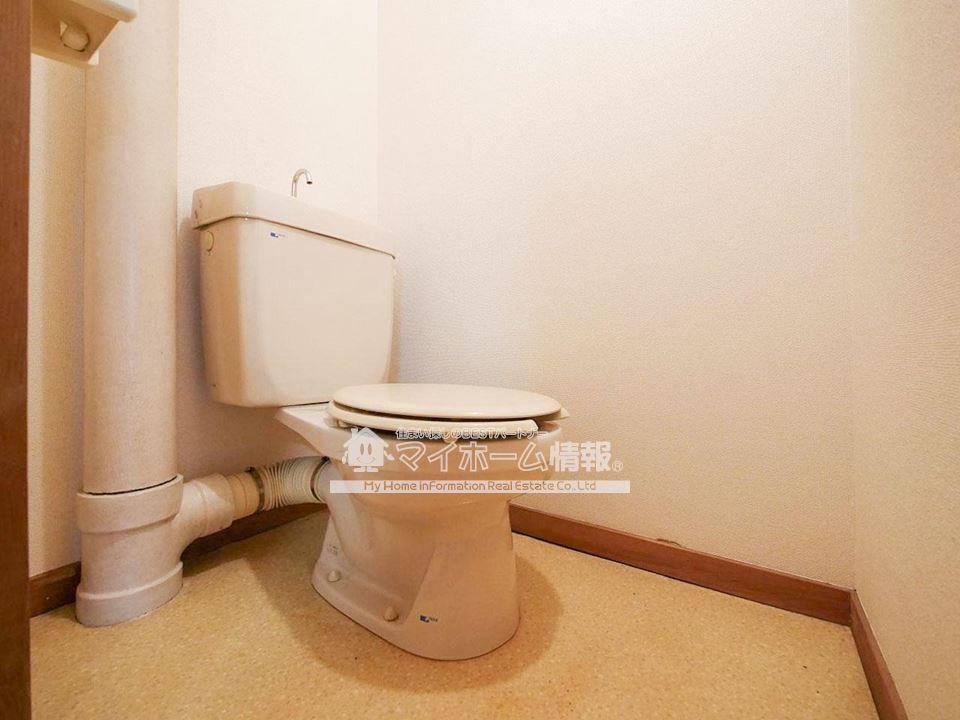 トイレ　清潔感のある明るいトイレです☆