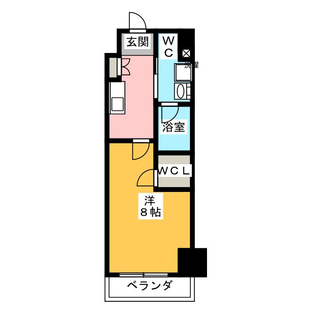 アジールコート両国北斎通の間取り