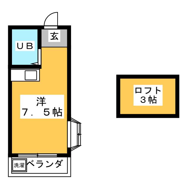 モナークハイム２の間取り