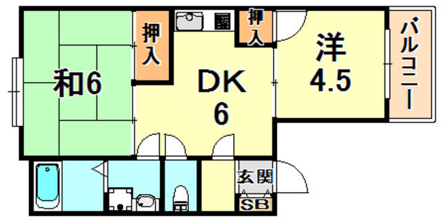 ニュー弥生の間取り