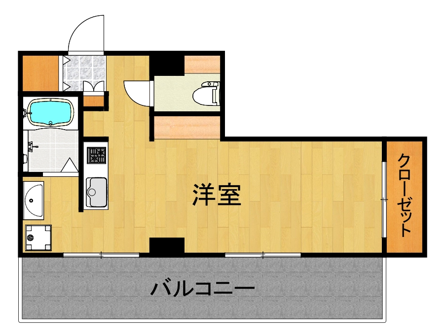 横浜市港北区高田東のマンションの間取り