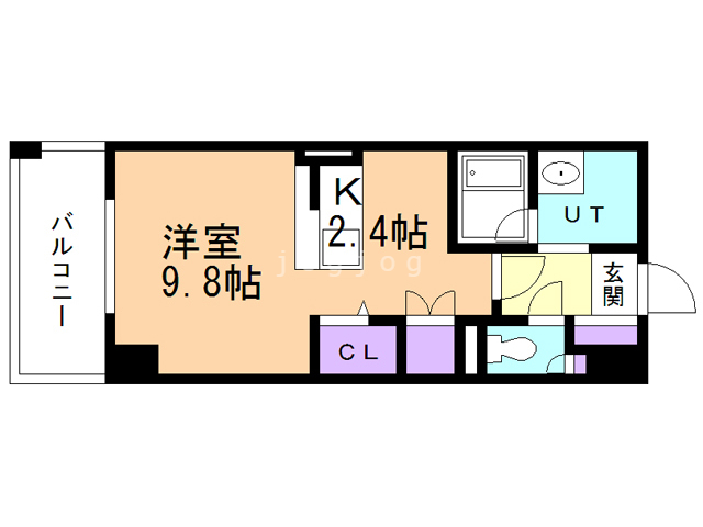 ホーリーフォート南平岸の間取り