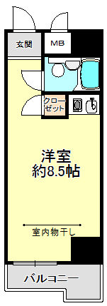 ライオンズプラザ横浜大通り公園の間取り