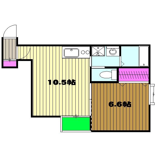 所沢市宮本町のマンションの間取り