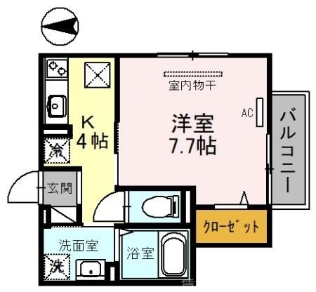 ロイヤルヴァンヴェール北白川の間取り