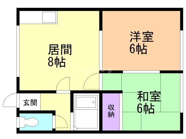 豊栄コーポの間取り