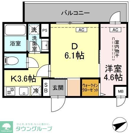 ロイジェントパークス西馬込の間取り