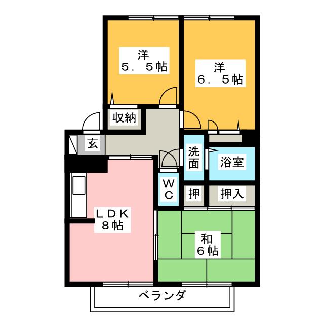 ファミール大曽根の間取り