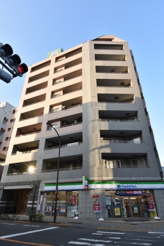 【立川市柴崎町のマンションの建物外観】