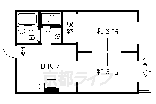 セントラルヴィレッジの間取り