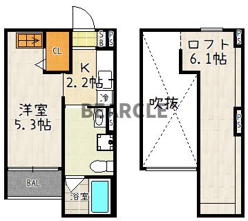 Crescentの間取り